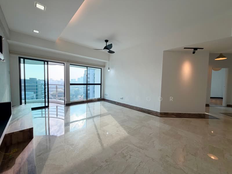 The Regalia, 2 River Valley Close, 3 Bedrooms, 1,238 sqft, Apartment For Rent, by Halim Gafoor, 500227077 - Living Room - PropertyGuru.com.sg