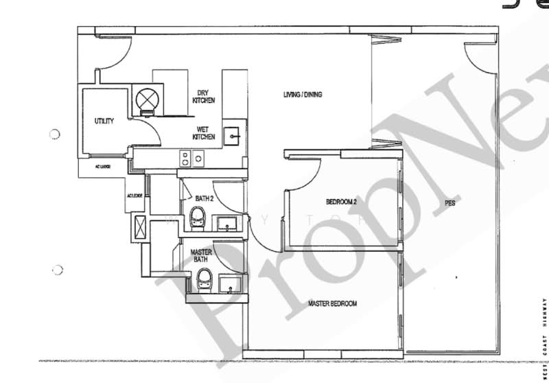 Seahill, 119 West Coast Crescent, 2 Bedrooms, 1,087 sqft, Condominium For Sale, by Willy Toh, 500227084 - PropertyGuru.com.sg