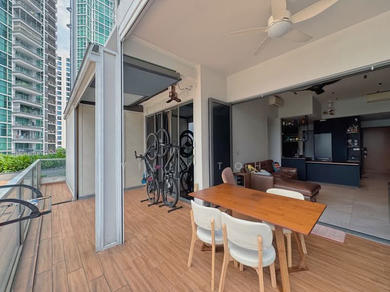 Seahill, 119 West Coast Crescent, 2 Bedrooms, 1,087 sqft, Condominium For Sale, by Willy Toh, 500227084 - Balcony - PropertyGuru.com.sg