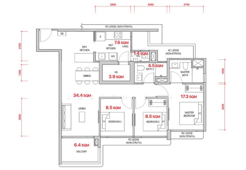 Lentor Gardens Residences, 68 Lentor Gardens, Mandai / Upper Thomson, 3 Bedrooms, 1,001 sqft, Apartment For Sale, by Joseph Koh, 500227108 - PropertyGuru.com.sg