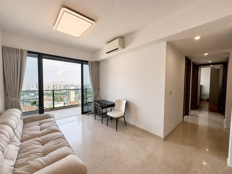 Stirling Residences, 23 Stirling Road, 3 Bedrooms, 1,055 sqft, Condominium For Sale, by Lucas Jing, 500227119 - Living Room - PropertyGuru.com.sg