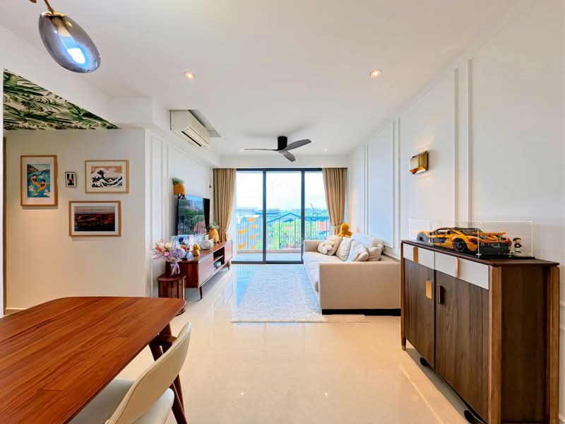 Hundred Palms Residences, 272 Yio Chu Kang Road, 3 Bedrooms, 958 sqft, Executive Condominium For Sale, by Li Rong Teh, 500227120 - Living Room - PropertyGuru.com.sg