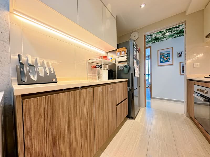 Hundred Palms Residences, 272 Yio Chu Kang Road, 3 Bedrooms, 958 sqft, Executive Condominium For Sale, by Li Rong Teh, 500227120 - Kitchen - PropertyGuru.com.sg