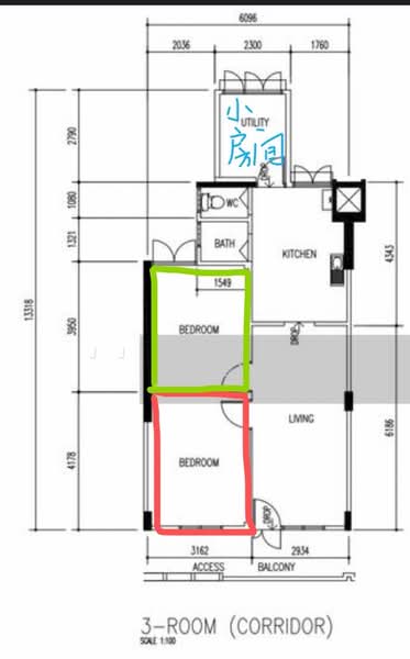 2 Dover Road, 2 Dover Road, Room Rental, 180 sqft, HDB Flat For Rent, by JJ Huang, 500227130 - PropertyGuru.com.sg