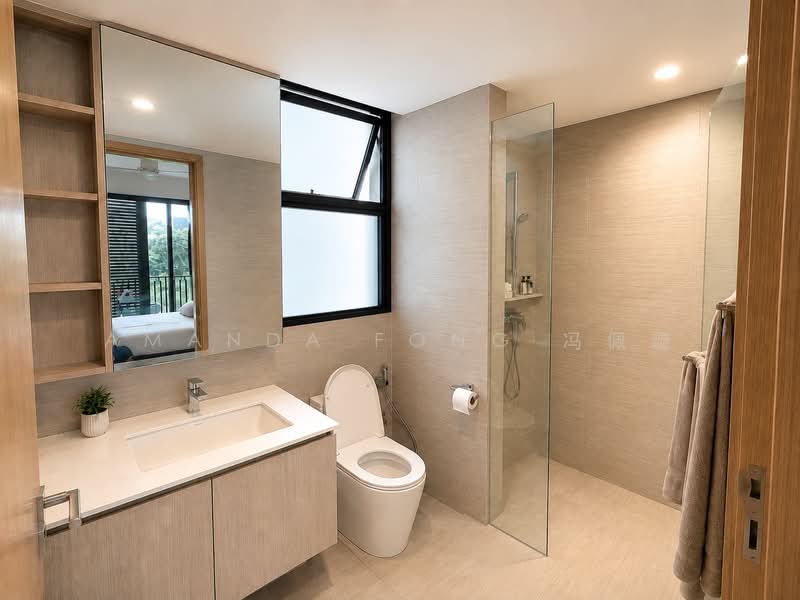 Westwood Residences EC, 180 Westwood Avenue, 3 Bedrooms, 1,033 sqft, Condominium For Rent, by Amanda Fong 冯佩璇, 500227146 - Bathroom - PropertyGuru.com.sg