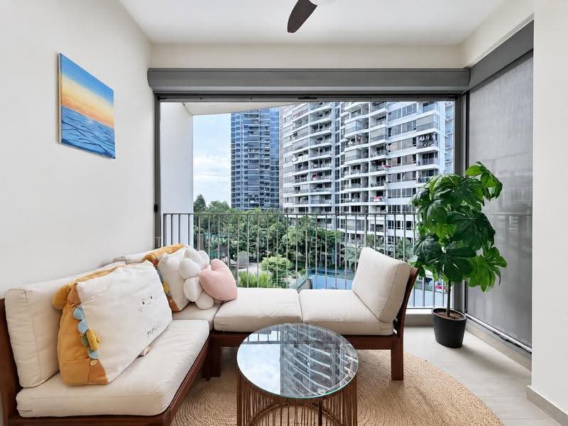 High Park Residences, 27 Fernvale Road, Seletar / Yio Chu Kang, 3 Bedrooms, 980 sqft, Condominium For Sale, by Terence Ng, 500227161 - Balcony - PropertyGuru.com.sg