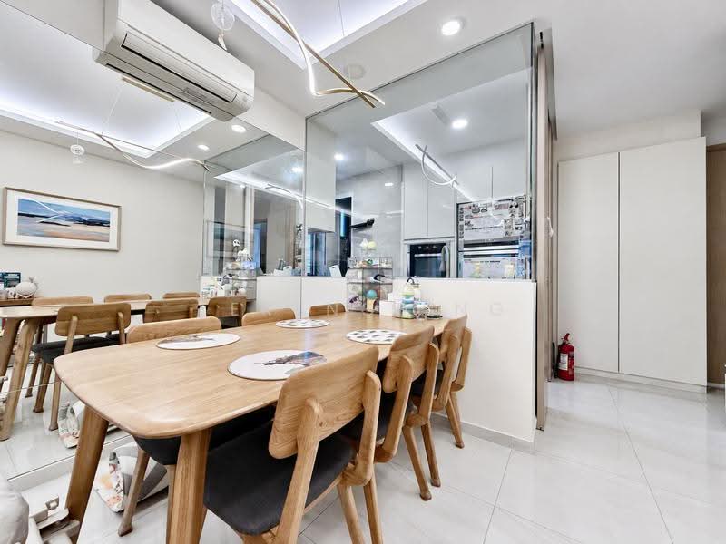 High Park Residences, 27 Fernvale Road, Seletar / Yio Chu Kang, 3 Bedrooms, 980 sqft, Condominium For Sale, by Terence Ng, 500227161 - Dining Room - PropertyGuru.com.sg