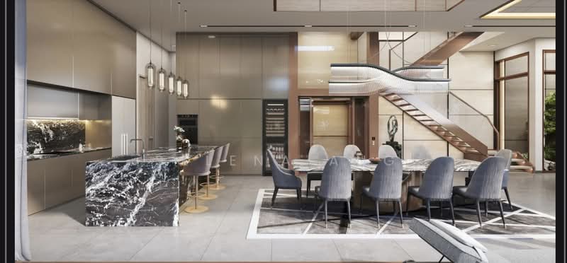 Opera Estate, Jalan Bangsawan, 5 Bedrooms, 5,900 sqft, Terraced House For Sale, by Selena Ang, 500227201 - Kitchen - PropertyGuru.com.sg