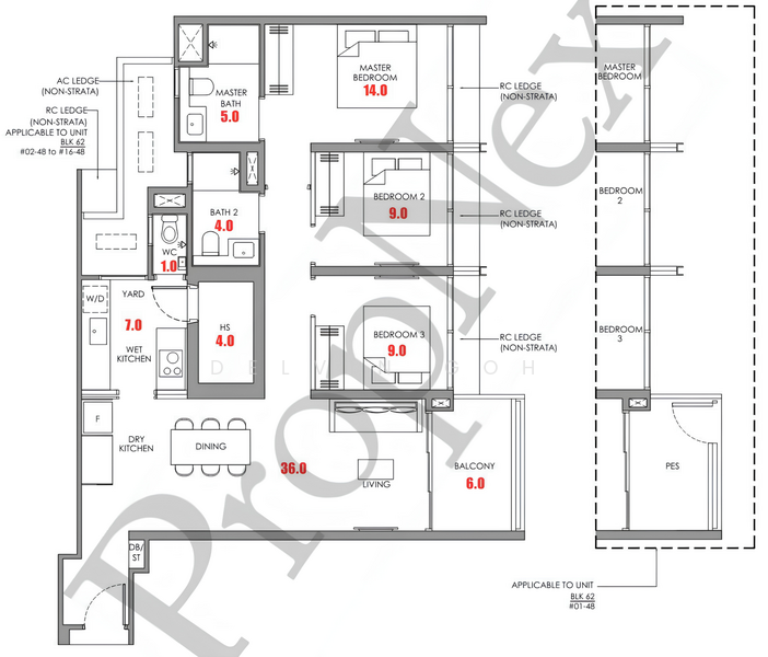 Narra Residences, 50, Dairy Farm / Bukit Panjang / Choa Chu Kang, 3 Bedrooms, 1,023 sqft, Condominium For Sale, by Delvin Goh, 500227269 - PropertyGuru.com.sg