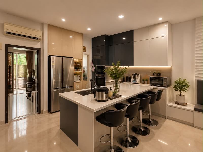 Luxus Hills, , 5 Bedrooms, 3,800 sqft, Terraced House For Sale, by Junese See, 500227282 - Kitchen - PropertyGuru.com.sg