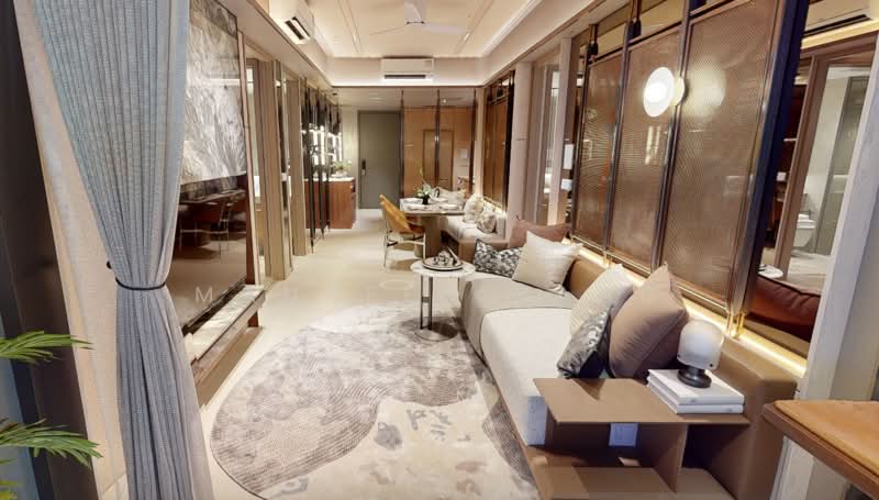 Vela Bay, 1 Bayshore Walk, 1 Bedroom, 484 sqft, Condominium For Sale, by Maureen Kang, 500227288 - Living Room - PropertyGuru.com.sg