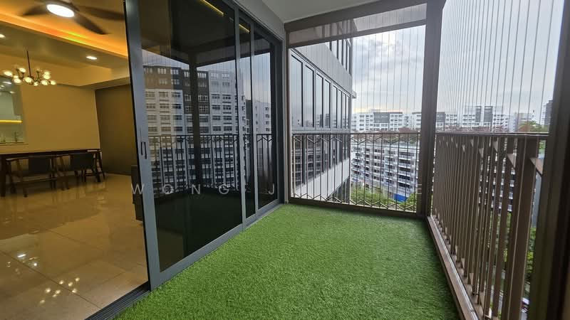 The Criterion, 7 Yishun Street 51, 4 Bedrooms, 1,173 sqft, Executive Condominium For Rent, by Wong Jun Jie, 500227304 - Balcony - PropertyGuru.com.sg