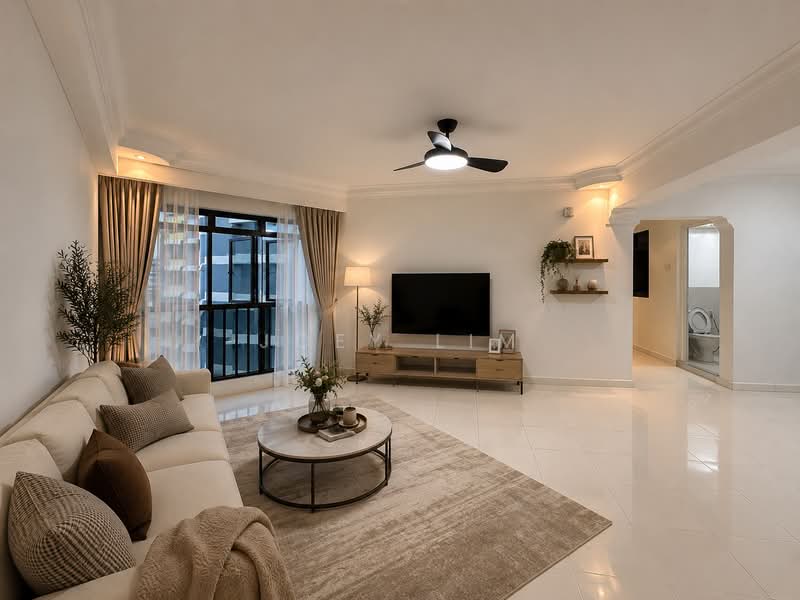 682A Woodlands Drive 62, 682A Woodlands Drive 62, 3 Bedrooms, 1,130 sqft, HDB Flat For Rent, by Joey Lim, 500227308 - Living Room - PropertyGuru.com.sg