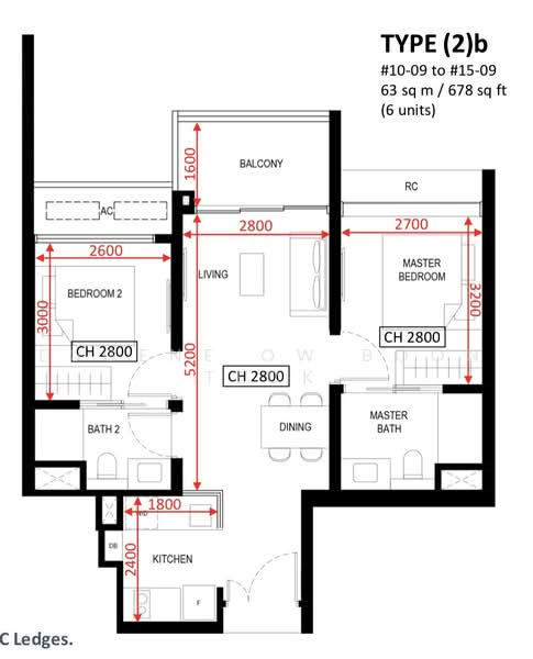 Lentor Hills Residences, 31 Lentor Hills Road, Mandai / Upper Thomson, 2 Bedrooms, 678 sqft, Condominium For Sale, by Eugene Ow Boon Teck, 500227324 - PropertyGuru.com.sg