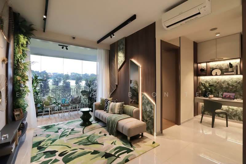 Lentor Hills Residences, 31 Lentor Hills Road, Mandai / Upper Thomson, 2 Bedrooms, 678 sqft, Condominium For Sale, by Eugene Ow Boon Teck, 500227324 - Living Room - PropertyGuru.com.sg