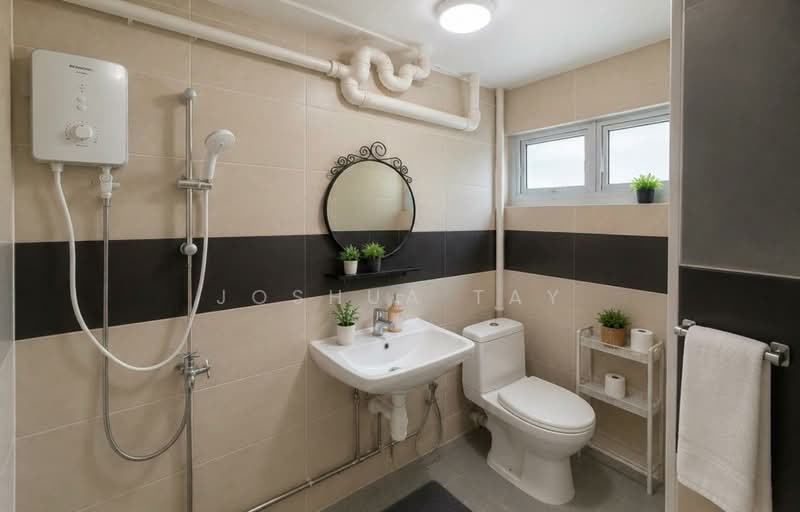 491F Tampines Street 45, 491F Tampines Street 45, 3 Bedrooms, 1,141 sqft, HDB Flat For Sale, by Joshua Tay, 500227330 - Bathroom - PropertyGuru.com.sg