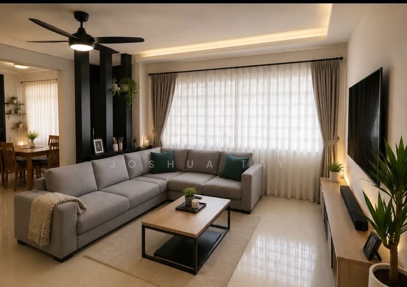 491F Tampines Street 45, 491F Tampines Street 45, 3 Bedrooms, 1,141 sqft, HDB Flat For Sale, by Joshua Tay, 500227330 - Living Room - PropertyGuru.com.sg