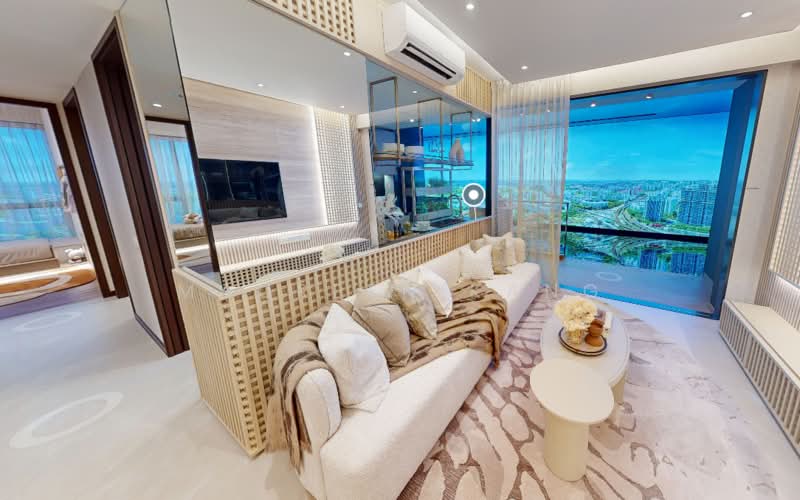 J'den, 2 Jurong East Central 1, 3 Bedrooms, 1,184 sqft, Condominium For Sale, by Maureen Kang, 500227331 - Living Room - PropertyGuru.com.sg