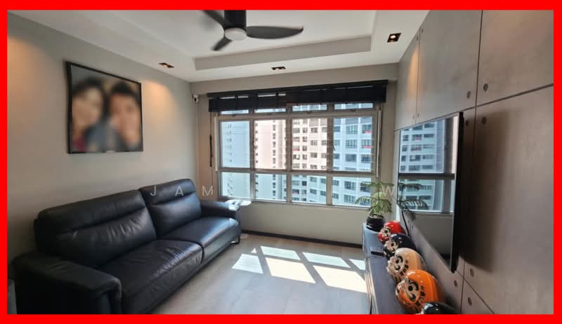 416B Fernvale Link, 416B Fernvale Link, 3 Bedrooms, 1,001 sqft, HDB Flat For Sale, by James Chew, 500227337 - Living Room - PropertyGuru.com.sg