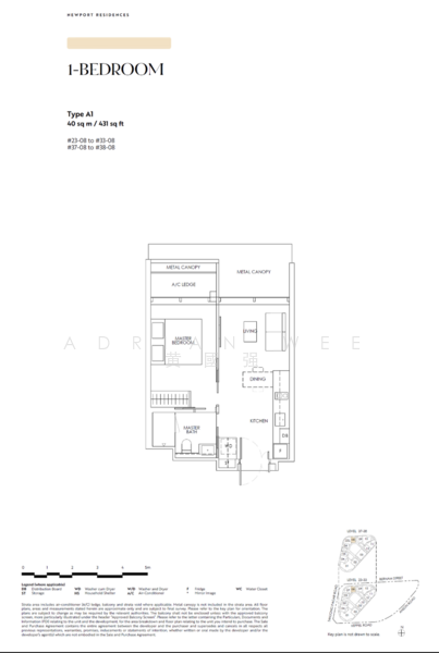 Newport Residences, 80 Anson Road, 1 Bedroom, 431 sqft, Condominium For Sale, by Adrian Wee 黄國强, 500227348 - PropertyGuru.com.sg