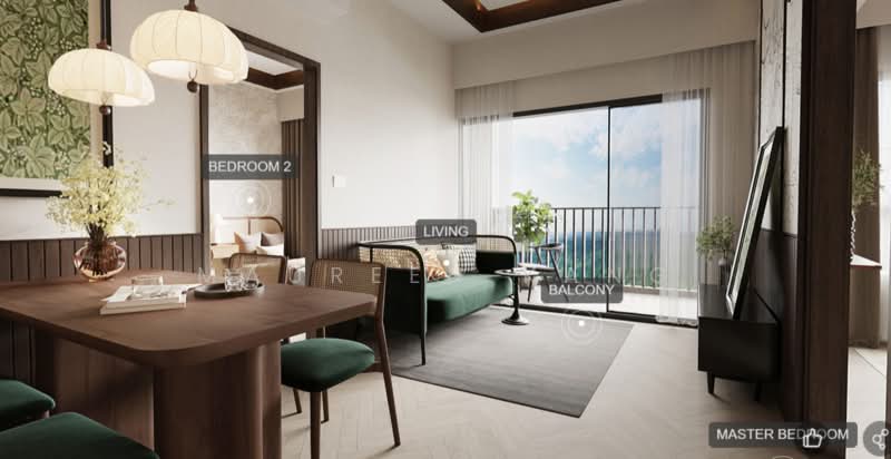 Springleaf Residence, 811 Upper Thomson Road, 3 Bedrooms, 1,259 sqft, Condominium For Sale, by Maureen Kang, 500227349 - Bedroom 2 - PropertyGuru.com.sg