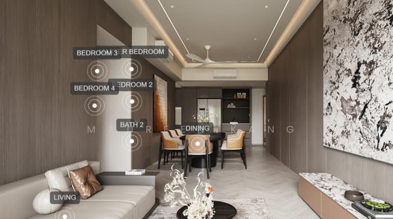 Springleaf Residence, 811 Upper Thomson Road, 3 Bedrooms, 1,259 sqft, Condominium For Sale, by Maureen Kang, 500227349 - Living Room - PropertyGuru.com.sg