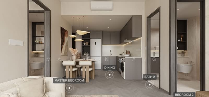 Springleaf Residence, 811 Upper Thomson Road, 3 Bedrooms, 1,259 sqft, Condominium For Sale, by Maureen Kang, 500227349 - Master Bedroom - PropertyGuru.com.sg
