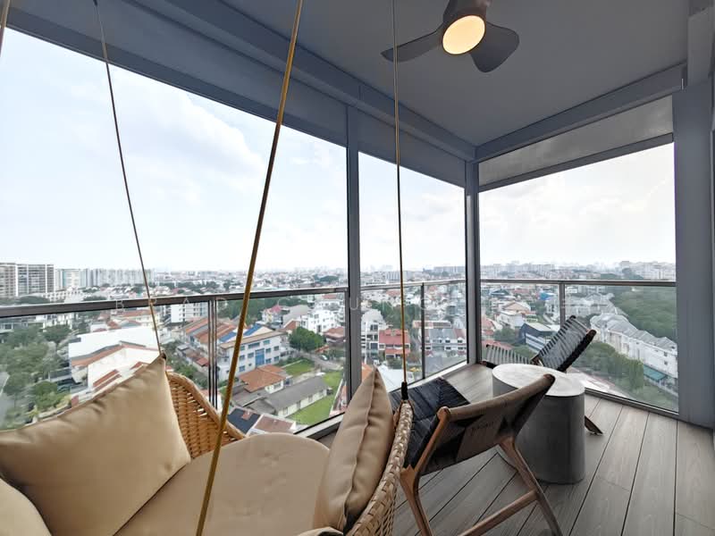 The Florence Residences, 95 Hougang Avenue 2, 3 Bedrooms, 1,001 sqft, Condominium For Sale, by Brad Chung 钟定丰, 500227350 - Master Room Balcony - PropertyGuru.com.sg