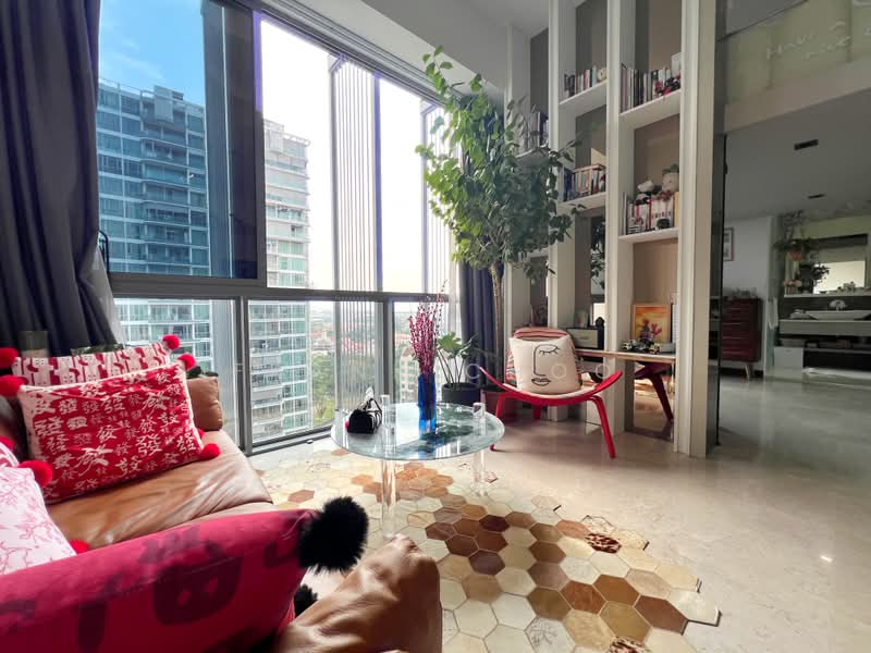The Hillier, 2 Hillview Rise, 1 Bedroom, 517 sqft, Condominium For Sale, by Frank Choo, 500227379 - Living Room - PropertyGuru.com.sg