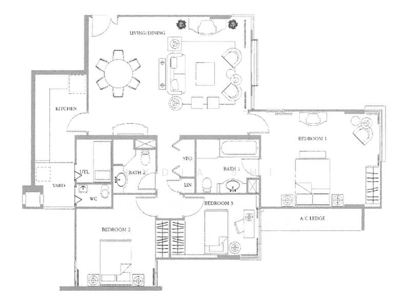 The Tessarina, 26 Wilby Road, 3 Bedrooms, 1,324 sqft, Condominium For Sale, by Lydia Shi, 500227390 - PropertyGuru.com.sg