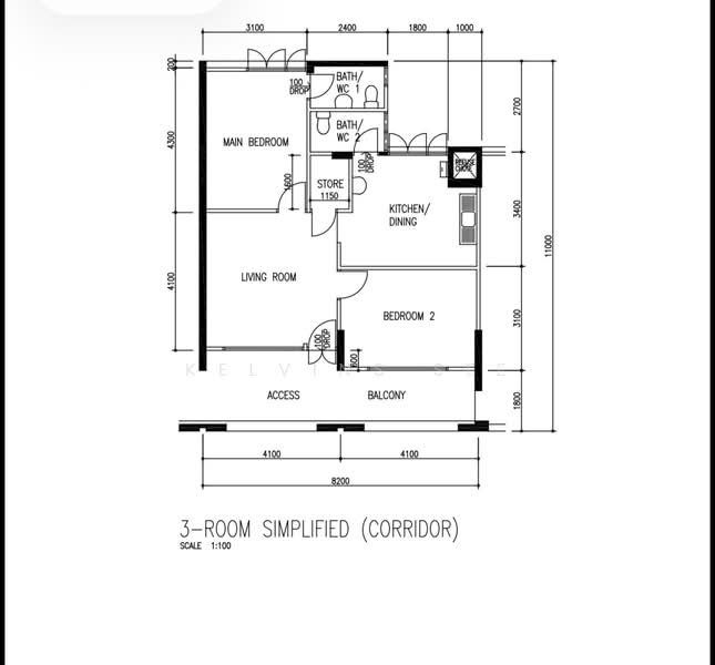 153 Serangoon North Avenue 1, 153 Serangoon North Avenue 1, 2 Bedrooms, 64 sqft, HDB Flat For Sale, by KelvinS See, 500227397 - PropertyGuru.com.sg