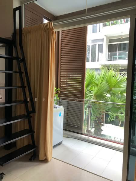 The Greenwich, 1 Seletar Road, 1 Bedroom, 603 sqft, Condominium For Sale, by Irene Chan, 500227399 - Balcony - PropertyGuru.com.sg