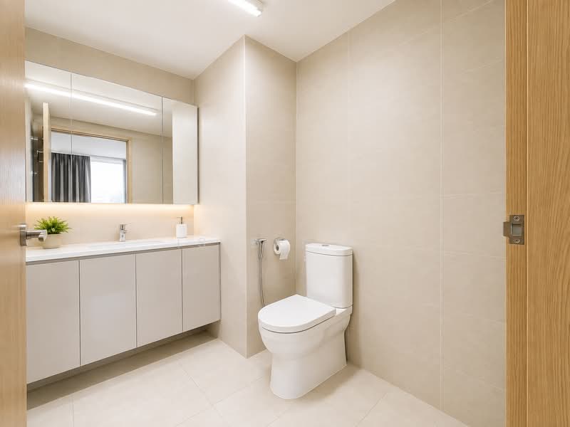 Wandervale, 351 Choa Chu Kang Avenue 3, 3 Bedrooms, 1,130 sqft, Executive Condominium For Sale, by Isabel It, 500227426 - Bathroom - PropertyGuru.com.sg