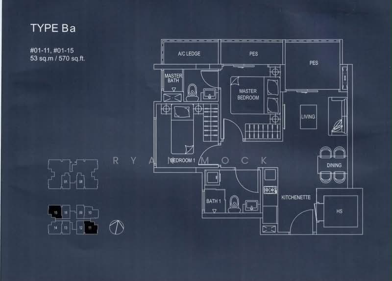 Kovan Grandeur, 118 Tampines Road, 2 Bedrooms, 570 sqft, Condominium For Sale, by Ryan Mock, 500227431 - PropertyGuru.com.sg