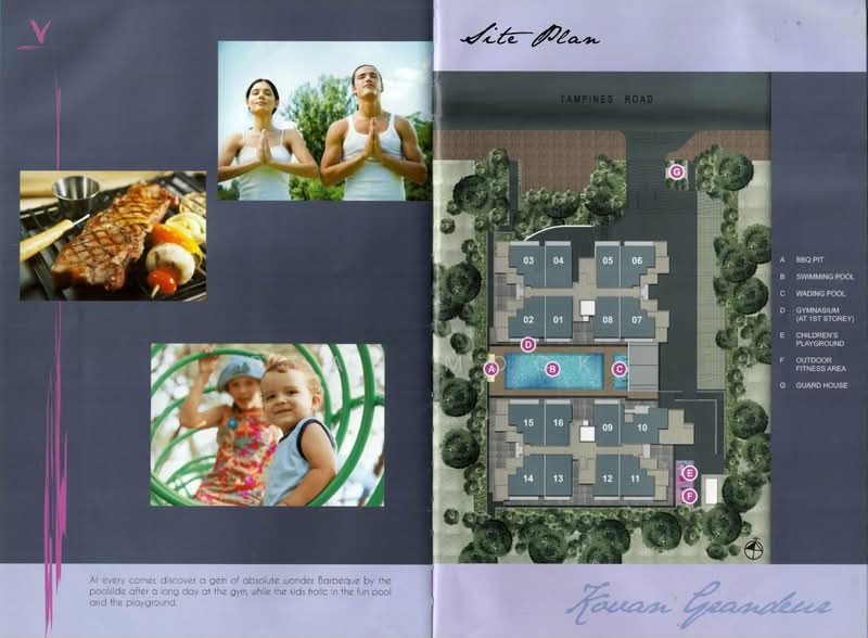 Kovan Grandeur, 118 Tampines Road, 2 Bedrooms, 570 sqft, Condominium For Sale, by Ryan Mock, 500227431 - Site Plan - PropertyGuru.com.sg