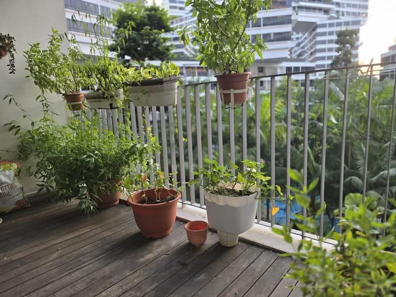 The Interlace, 206 Depot Road, Harbourfront / Telok Blangah, 2 Bedrooms, 1,066 sqft, Condominium For Sale, by Anne Wu, 500227469 - Balcony - PropertyGuru.com.sg