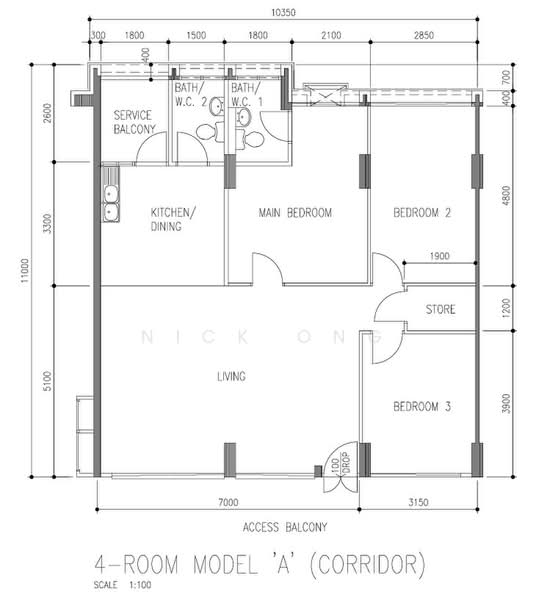 83 Redhill Lane, 83 Redhill Lane, 3 Bedrooms, 1,152 sqft, HDB Flat For Sale, by Nick Ong, 500227524 - PropertyGuru.com.sg