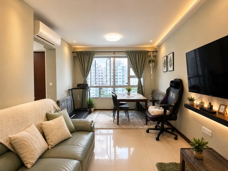 91A Telok Blangah Street 31, 91A Telok Blangah Street 31, 2 Bedrooms, 732 sqft, HDB Flat For Sale, by Dallas Hassan, 500227525 - Living Room - PropertyGuru.com.sg