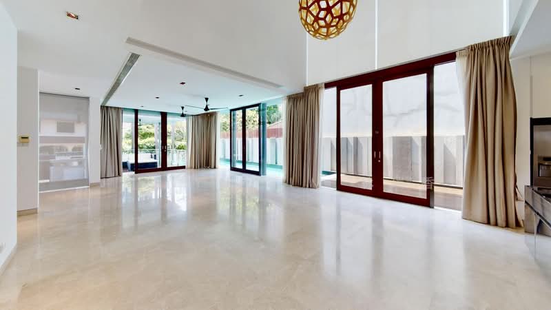 One Tree Hills Beautiful Bungalow 时尚别墅, One Tree Hills / Kim Lin Park, 8 Bedrooms, 6,780 sqft, Bungalow House For Rent, by Jeslyn Lim 林瑞香, 500227534 - Living Room - PropertyGuru.com.sg