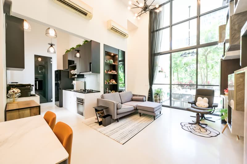Foresque Residences, 101 Petir Road, Dairy Farm / Bukit Panjang / Choa Chu Kang, 3 Bedrooms, 1,528 sqft, Condominium For Sale, by Tricia Yeow, 500227560 - Living Room - PropertyGuru.com.sg