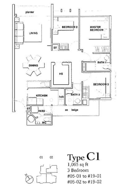 D'Lotus, 10 Lorong Ampas, 3 Bedrooms, 1,066 sqft, Condominium For Sale, by Raymond Lam, 500227563 - PropertyGuru.com.sg