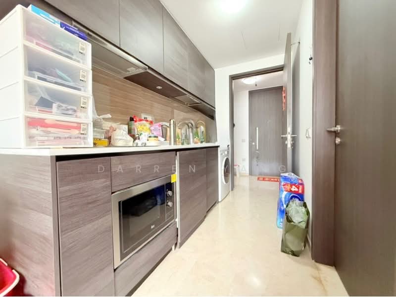 RiverTrees Residences, 29 Fernvale Close, 3 Bedrooms, 1,119 sqft, Condominium For Sale, by Darren Yang, 500227567 - Walkway of Master Bedroom - PropertyGuru.com.sg