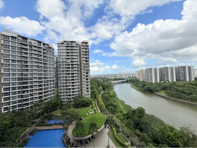RiverTrees Residences, 29 Fernvale Close, 3 Bedrooms, 1,119 sqft, Condominium For Sale, by Darren Yang, 500227567 - View from Living Room - PropertyGuru.com.sg