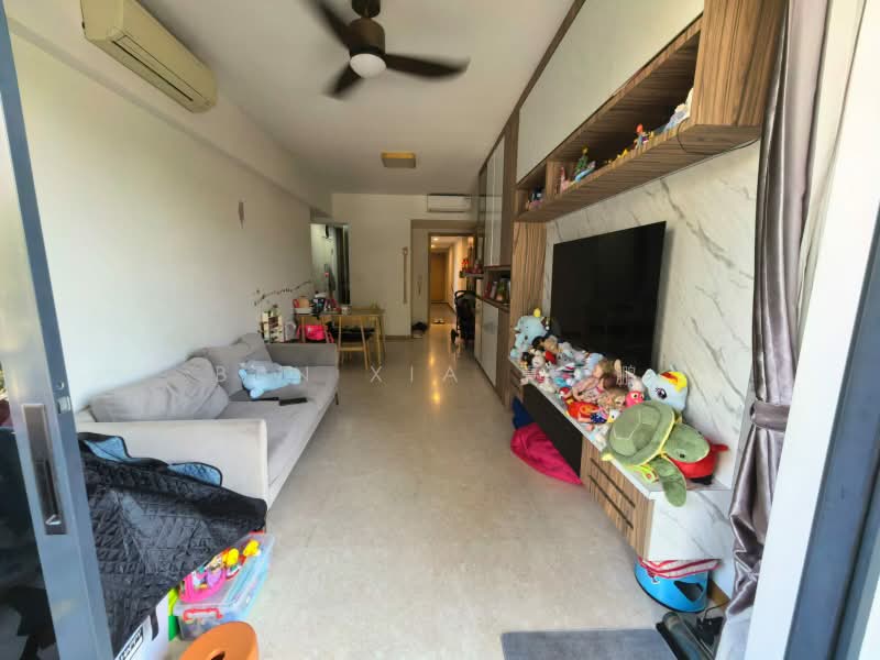 Nin Residence, 83 Pheng Geck Avenue, 2 Bedrooms, 850 sqft, Condominium For Rent, by Ben XIA 夏天鹏, 500227573 - Living Room - PropertyGuru.com.sg