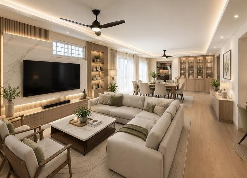 842 Jurong West Street 81, 842 Jurong West Street 81, Boon Lay / Jurong / Tuas, 4 Bedrooms, 1,582 sqft, HDB Flat For Sale, by Jax Tan, 500227584 - Living Room - PropertyGuru.com.sg