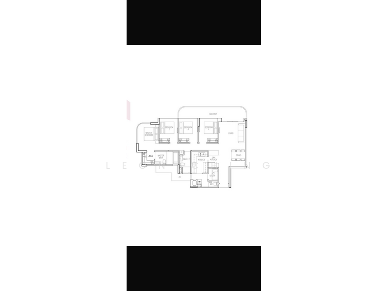 Riversound Residence, 1 Sengkang East Avenue, 3 Bedrooms, 1,367 sqft, Condominium For Sale, by Leon Ching, 500227586 - PropertyGuru.com.sg