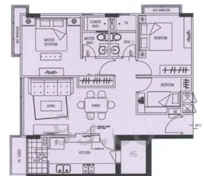 Worthington, 35 Butterworth Lane, 2 Bedrooms, 969 sqft, Apartment For Sale, by Andy Wong, 500227592 - PropertyGuru.com.sg