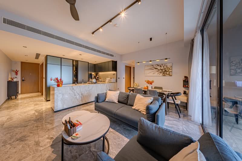 The Atelier, 2 Makeway Avenue, 3 Bedrooms, 1,281 sqft, Condominium For Sale, by Belinda Liu, 500227597 - Living Room - PropertyGuru.com.sg