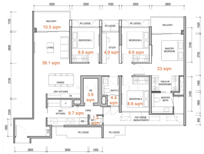 Norwood Grand, Admiralty / Woodlands, 4 Bedrooms, 1,313 sqft, Condominium For Sale, by Jenell Lee, 500227647 - PropertyGuru.com.sg