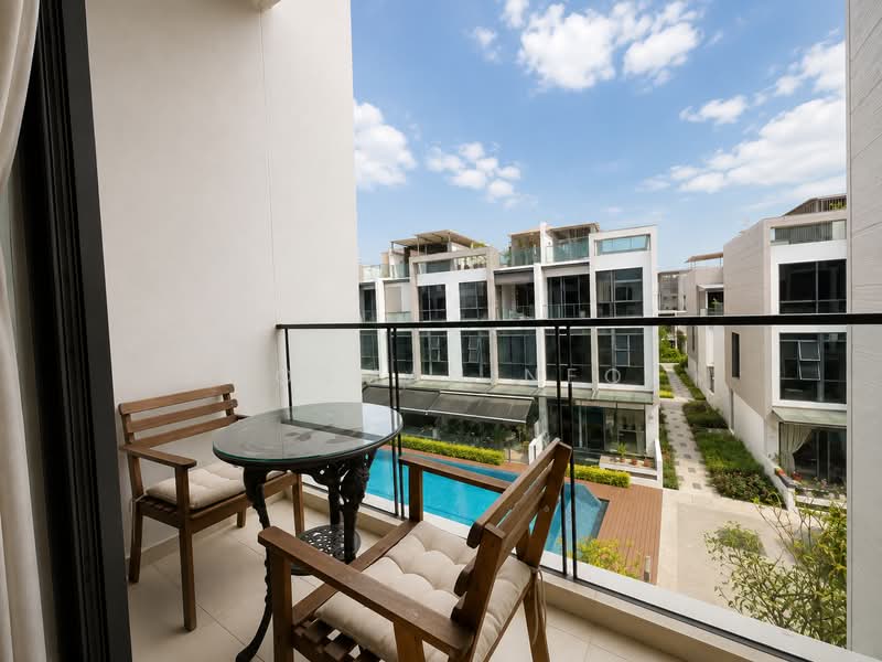 Belgravia Villas, 200 Ang Mo Kio Avenue 5, 4 Bedrooms, 3,584 sqft, Cluster House For Sale, by Norman Neo, 500227771 - Master Bedroom Balcony - PropertyGuru.com.sg